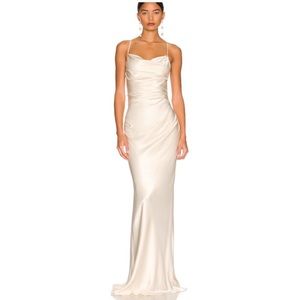 Shona Joy ‘La Lune’ Lace Back Maxi Dress